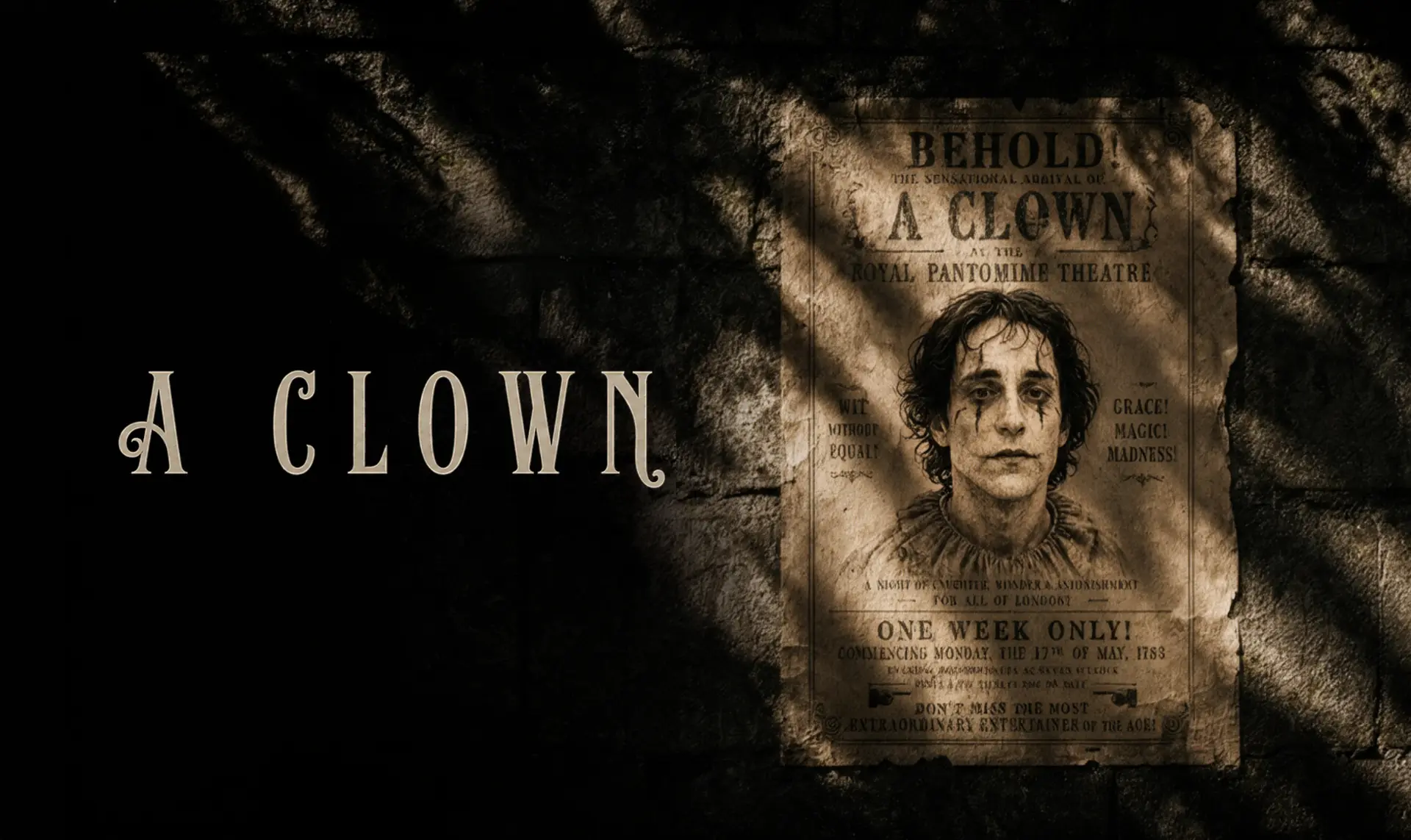 A CLOWN poster